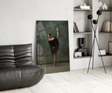 Ballerina Glass Wall Art