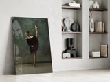 Ballerina Glass Wall Art