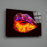 Lip Glass Wall Art