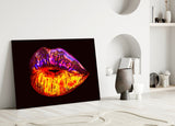 Lip Glass Wall Art