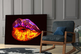 Lip Glass Wall Art