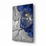 Blue Marble Glass Art