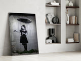 Escape from the Rain Glass Art