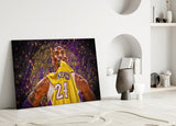 Kobe Bryant Glass Art