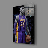 Kobe Bryant Glass Art