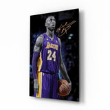 Kobe Bryant Glasbild