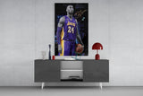 Kobe Bryant Glass Art