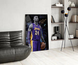 Kobe Bryant Glass Art