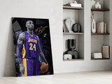 Kobe Bryant Glass Art