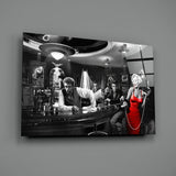 Marilyn Monroe Glass Wall Art