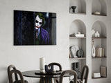 Joker Glass Art