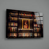 Bookshelf Glass Art