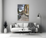 Street View Glass Wall Art