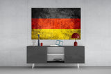 Flag of Germany Glass Wall Art