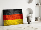 Flag of Germany Glass Wall Art