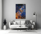 Space Glass Wall Art