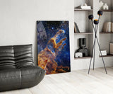 Space Glass Wall Art