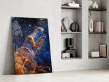 Space Glass Wall Art