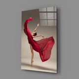 Ballerina Glass Wall Art