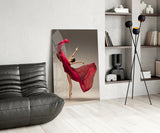 Ballerina Glass Wall Art