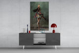 Ballerina Glass Wall Art