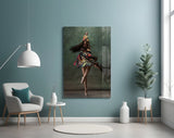 Ballerina Glass Wall Art