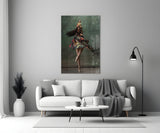 Ballerina Glass Wall Art