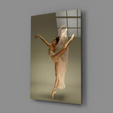 Ballerina Glass Wall Art