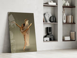 Ballerina Glass Wall Art