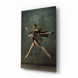 Ballerina Glass Wall Art