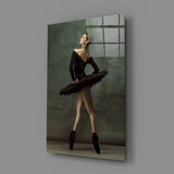 Ballerina Glass Wall Art