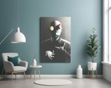 Juggler Glass Wall Art