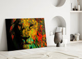 Eye of the Lion Glass Wall Art