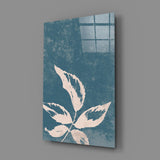 Leaves Glass Wall Art