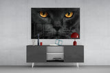 Cat Glass Wall Art