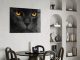 Cat Glass Wall Art