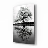 Tree Glass Wall Art