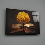 Tree in My Mind Glass Wall Art