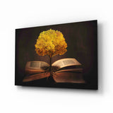 Tree in My Mind Glass Wall Art