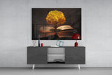 Tree in My Mind Glass Wall Art