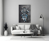 Dreamcatcher Glass Wall Art