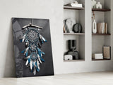 Dreamcatcher Glass Wall Art