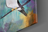 Birds of a Dream Glass Wall Art