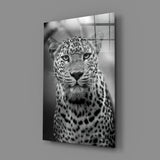 Leopard Glass Wall Art