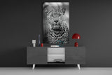 Leopard Glass Wall Art