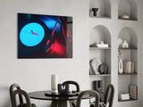 Gramophone Glass Wall Art