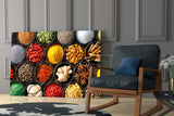 Spices Glass Wall Art