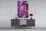 Woman Eye Glass Wall Art