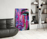 Woman Eye Glass Wall Art