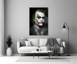 Joker Glass Wall Art